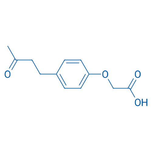2-(4-(3-Oxobutyl)phenoxy)acetic acid 5g