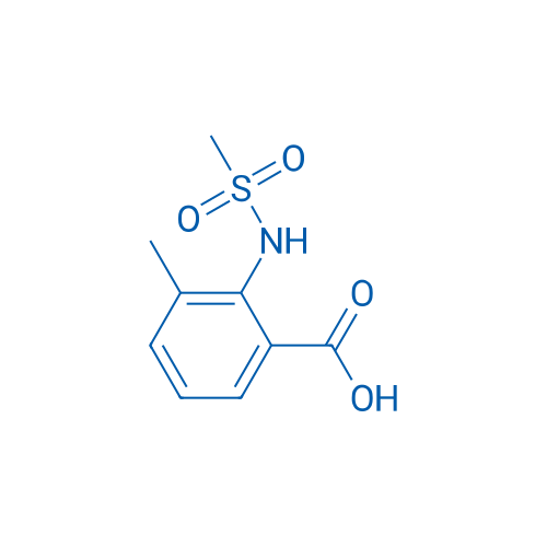 3-Methyl-2-(methylsulfonamido)benzoic acid 250mg