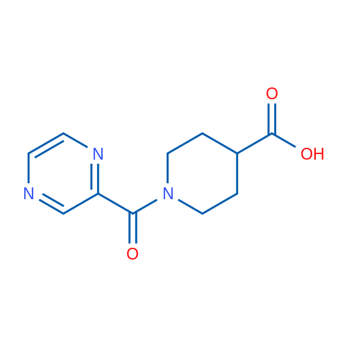 1-(Pyrazine-2-carbonyl)piperidine-4-carboxylic acid 1g