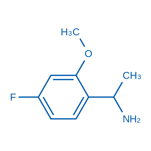 1-(4-Fluoro-2-methoxyphenyl)ethan-1-amine 1g