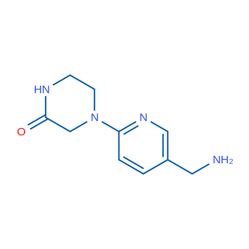4-(5-(Aminomethyl)pyridin-2-yl)piperazin-2-one 1g