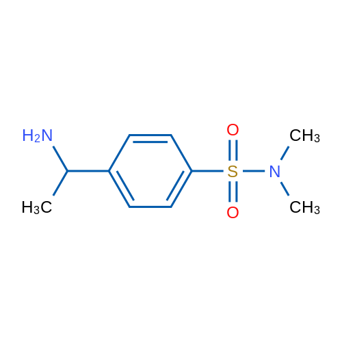 4-(1-Aminoethyl)-N,N-dimethylbenzene-1-sulfonamide 1g
