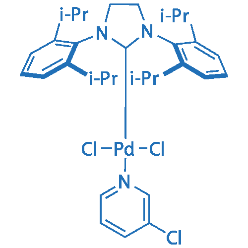 (1,3-Bis(2,6-diisopropylphenyl)imidazolidene) ( 3-chloropyridyl)  palladium(II) dichloride 5g
