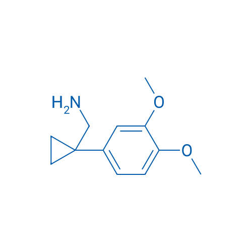 Cyclopropanemethanamine, 1-(3,4-dimethoxyphenyl)- 250mg