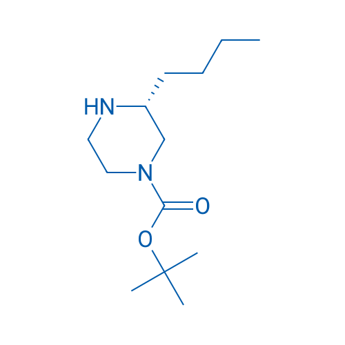 (R)-tert-Butyl 3-butylpiperazine-1-carboxylate 1g