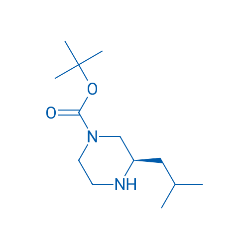 (R)-tert-Butyl 3-isobutylpiperazine-1-carboxylate 1g