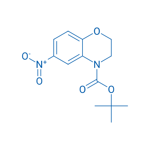 tert-Butyl 6-nitro-2H-benzo[b][1,4]oxazine-4(3H)-carboxylate 1g