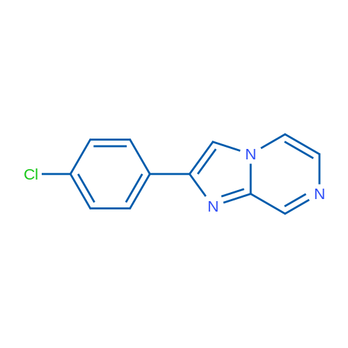 2-(4-Chlorophenyl)imidazo[1,2-a]pyrazine 1g