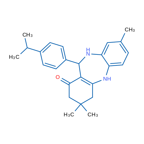 6,14,14-Trimethyl-10-[4-(propan-2-yl)phenyl]-2,9-diazatricyclo[9.4.0.0^{3,8}]pentadeca-1(11),3(8),4,6-tetraen-12-one 1g