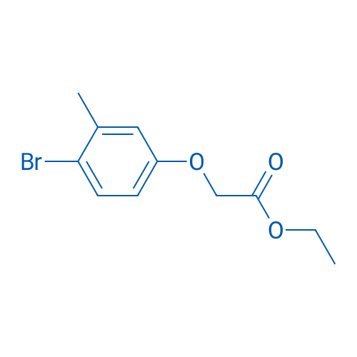 Ethyl 2-(4-bromo-3-methylphenoxy)acetate 1g