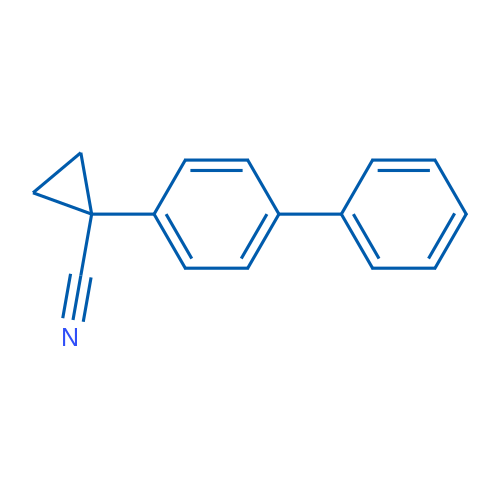1-([1,1'-Biphenyl]-4-yl)cyclopropane-1-carbonitrile 1g