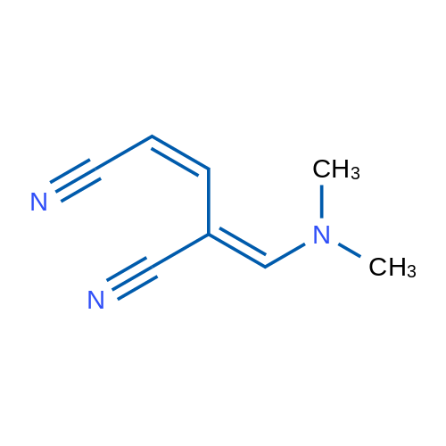(2Z,4E)-4-[(Dimethylamino)methylidene]pent-2-enedinitrile 1g