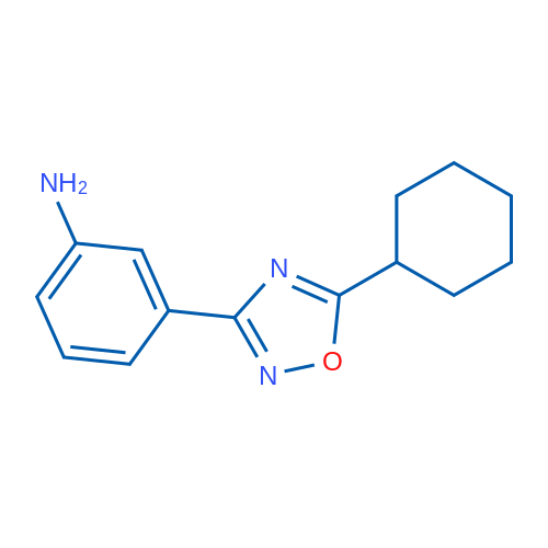 3-(5-Cyclohexyl-1,2,4-oxadiazol-3-yl)aniline 1g
