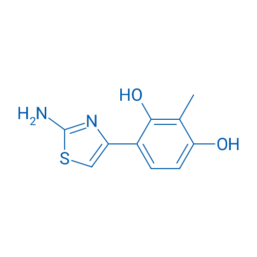4-(2-Amino-1,3-thiazol-4-yl)-2-methylbenzene-1,3-diol 5g