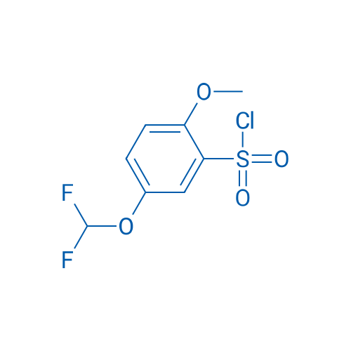 5-(Difluoromethoxy)-2-methoxybenzene-1-sulfonyl chloride 1g
