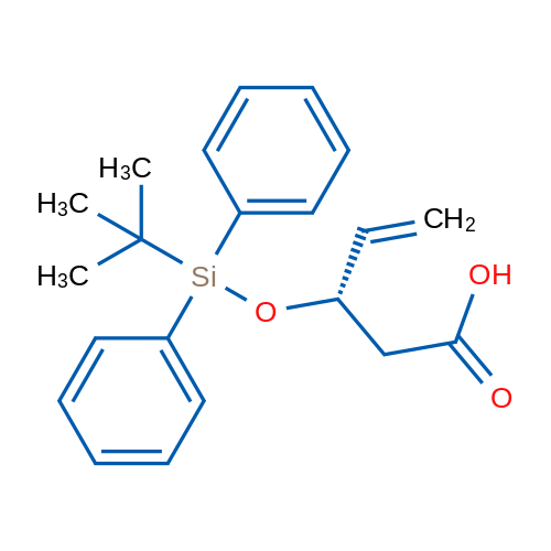 (3S)-3-[(tert-Butyldiphenylsilyl)oxy]pent-4-enoic acid 1g