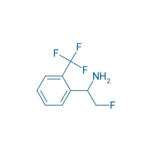 2-Fluoro-1-[2-(trifluoromethyl)phenyl]ethanamine 250mg