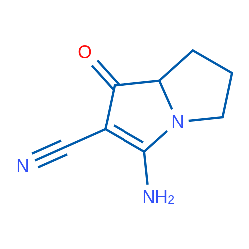 3-Amino-1-oxo-5,6,7,7a-tetrahydro-1H-pyrrolizine-2-carbonitrile 1g
