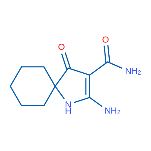 2-Amino-4-oxo-1-azaspiro[4.5]dec-2-ene-3-carboxamide 5g