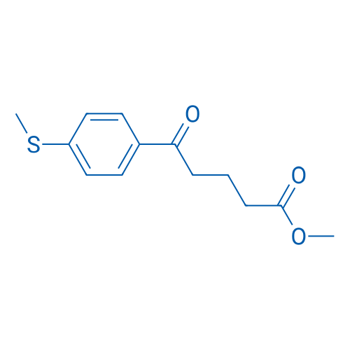 Methyl 5-(4-(methylthio)phenyl)-5-oxopentanoate 1g