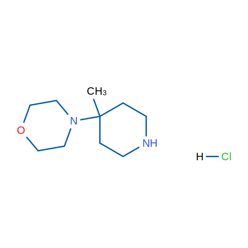 4-(4-Methylpiperidin-4-yl)morpholine hydrochloride 250mg