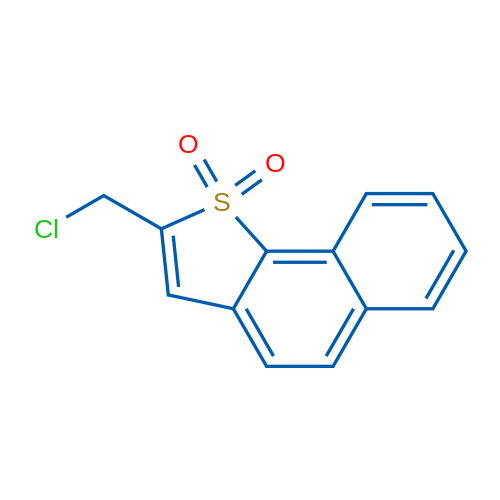 2-(Chloromethyl)naphtho[1,2-b]thiophene 1,1-dioxide 1g