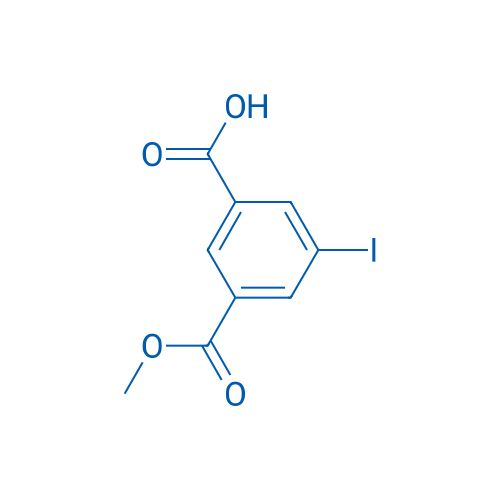 3-Iodo-5-(methoxycarbonyl)benzoic acid 100mg
