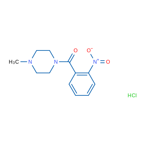 1-MEthyl-4-(2-nitrobenzoyl)piperazine hydrochloride 1g