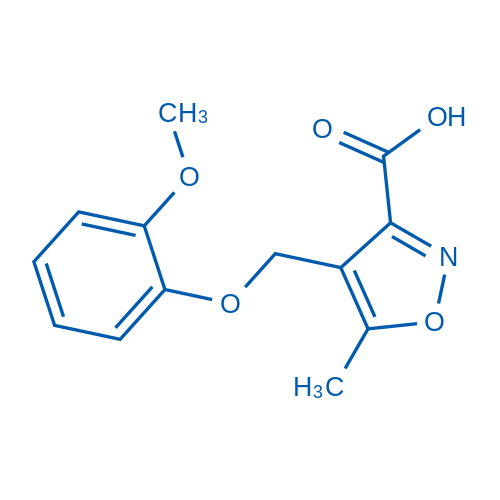 4-((2-Methoxyphenoxy)methyl)-5-methylisoxazole-3-carboxylic acid 1g