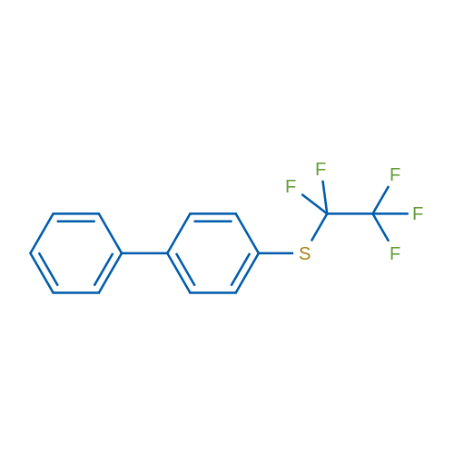 [1,1'-Biphenyl]-4-yl(perfluoroethyl)sulfane 1g