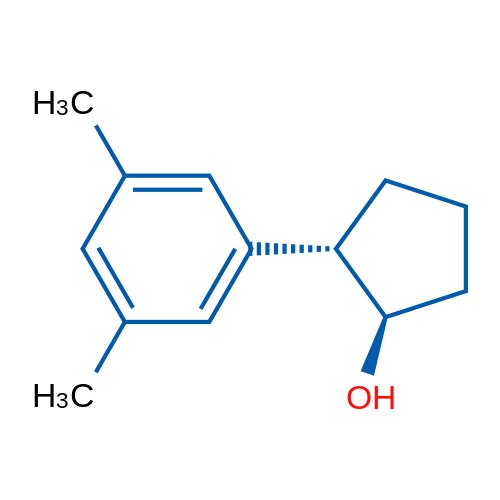 trans-2-(3,5-Dimethylphenyl)cyclopentanol 1g