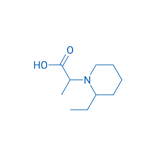 2-(2-Ethylpiperidin-1-yl)propanoic acid 100mg