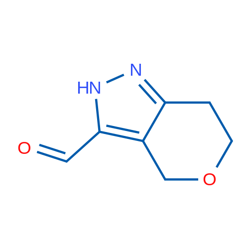 2,4,6,7-Tetrahydropyrano[4,3-c]pyrazole-3-carbaldehyde 100mg