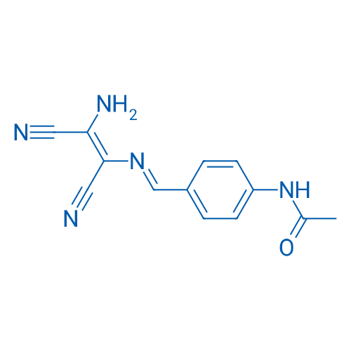 N-{4-[(1E)-{[(1Z)-2-amino-1,2-dicyanoeth-1-en-1-yl]imino}methyl]phenyl}acetamide 1g