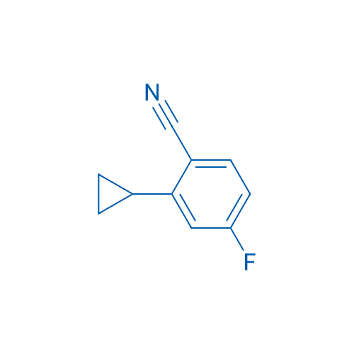 2-Cyclopropyl-4-fluorobenzonitrile 1g