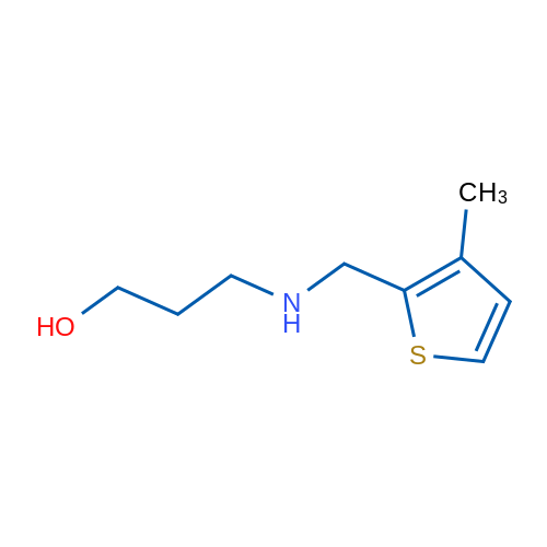 3-(((3-Methylthiophen-2-yl)methyl)amino)propan-1-ol 1g