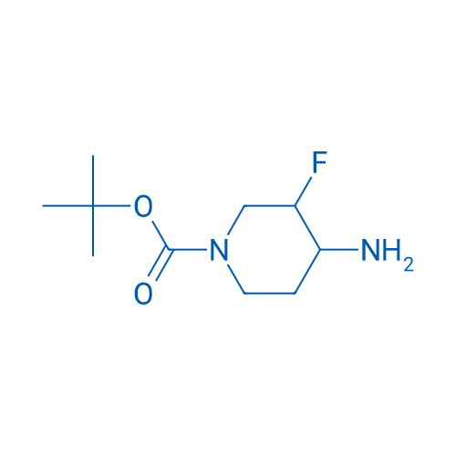 tert-Butyl 4-amino-3-fluoropiperidine-1-carboxylate 1g