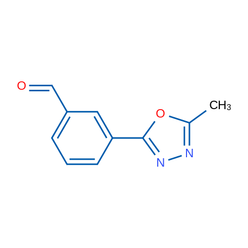 3-(5-Methyl-1,3,4-oxadiazol-2-yl)benzaldehyde 50mg