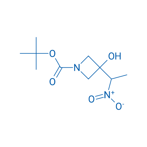 tert-Butyl 3-hydroxy-3-(1-nitroethyl)azetidine-1-carboxylate 100mg