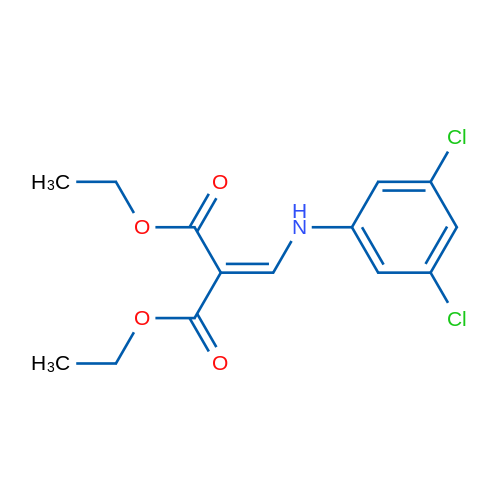 1,3-Diethyl 2-{[(3,5-dichlorophenyl)amino]methylidene}propanedioate 1g
