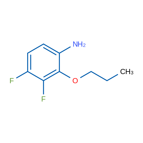 3,4-Difluoro-2-propoxyaniline 1g