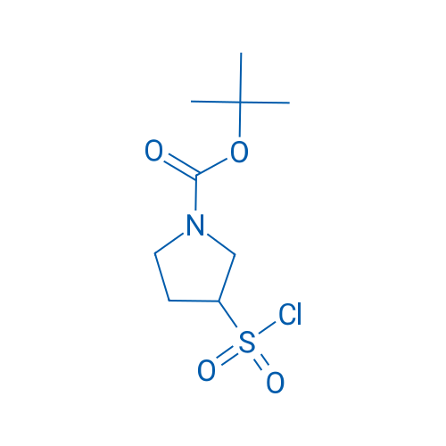 tert-Butyl 3-(chlorosulfonyl)pyrrolidine-1-carboxylate 10g