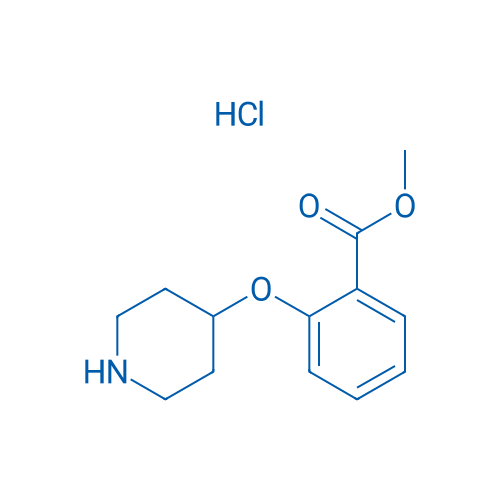 Methyl 2-(piperidin-4-yloxy)benzoate hydrochloride 1g