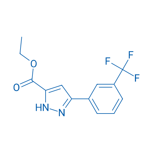 Ethyl 3-(3-(trifluoromethyl)phenyl)-1H-pyrazole-5-carboxylate 1g