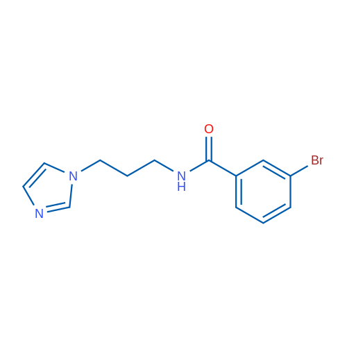 3-Bromo-N-[3-(1H-imidazol-1-yl)propyl]benzamide 1g