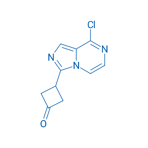 3-(8-Chloroimidazo[1,5-a]pyrazin-3-yl)cyclobutanone 250mg