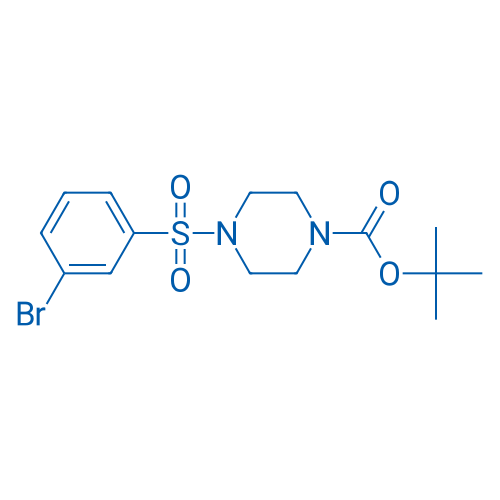 tert-Butyl 4-((3-bromophenyl)sulfonyl)piperazine-1-carboxylate 5g