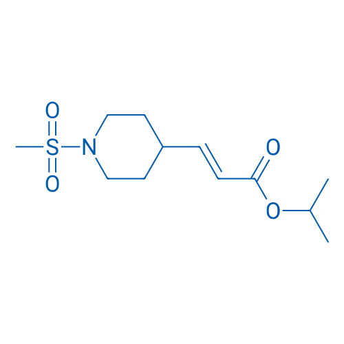 Isopropyl 3-(1-(methylsulfonyl)piperidin-4-yl)acrylate 1g