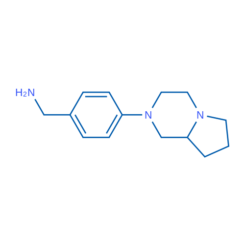 (4-(Hexahydropyrrolo[1,2-a]pyrazin-2(1H)-yl)phenyl)methanamine 1g