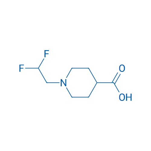 1-(2,2-Difluoroethyl)piperidine-4-carboxylic acid 1g